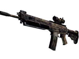 SG 553 | Bleached (Battle-Scarred)